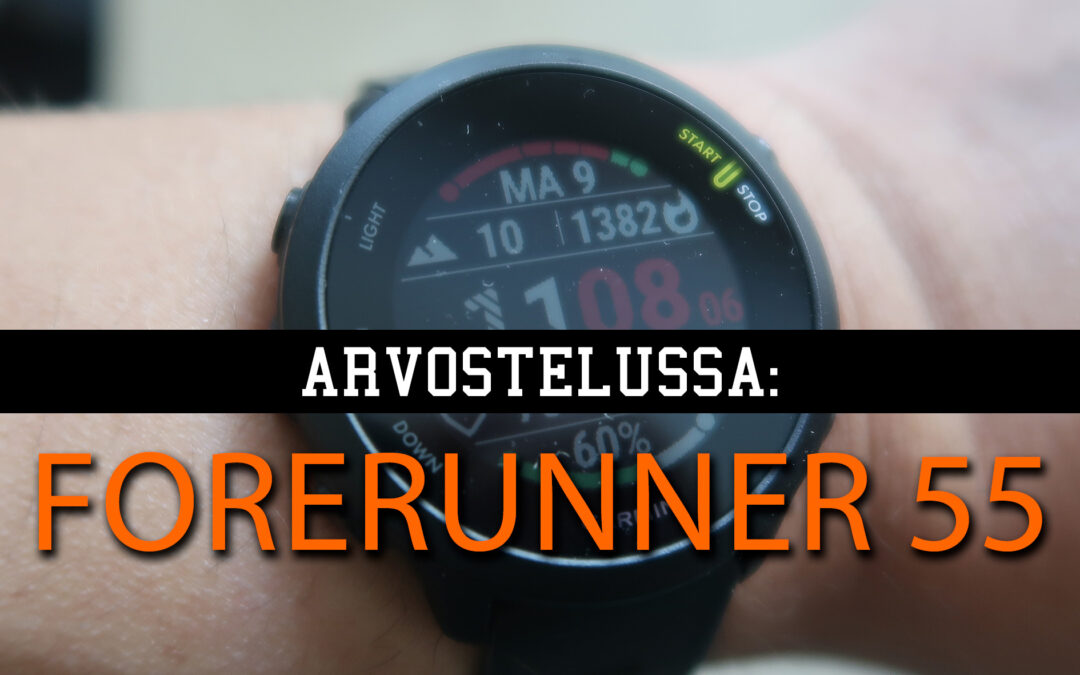 Kokemuksia Garmin Forerunner 55 – Arvostelu