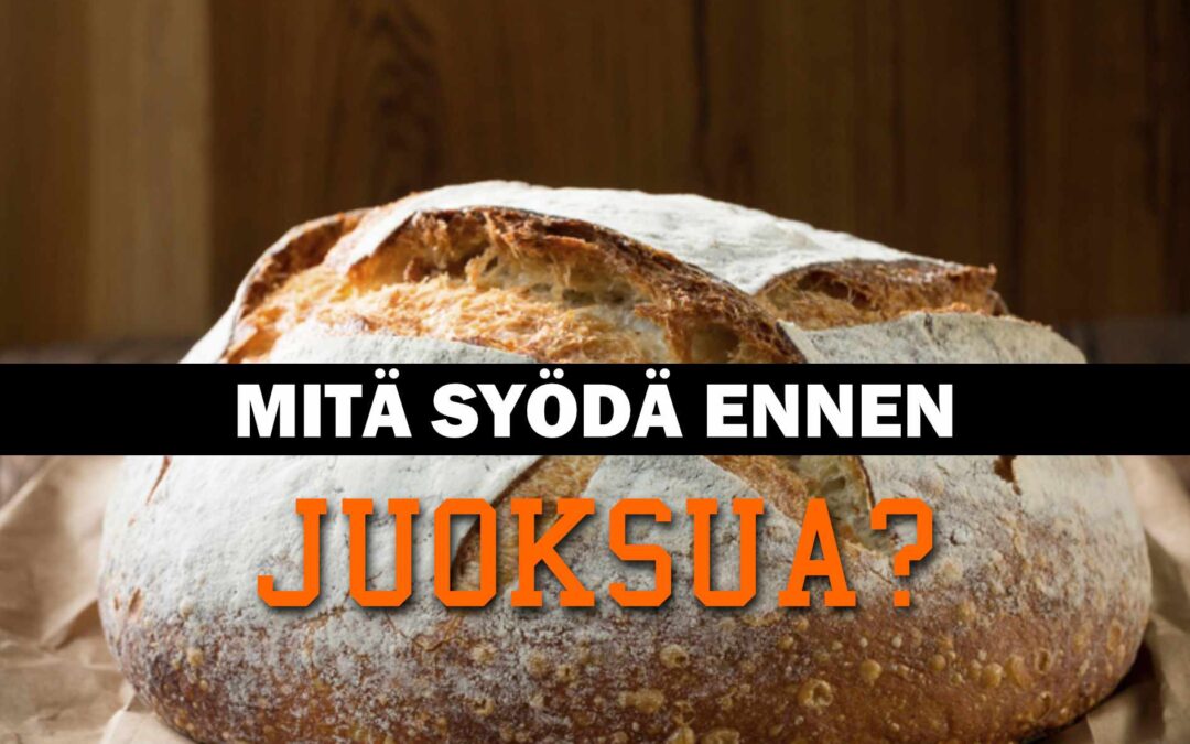 mitä syödä ennen juoksua