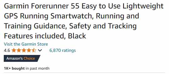 garmin forerunner 55 kellotaulu